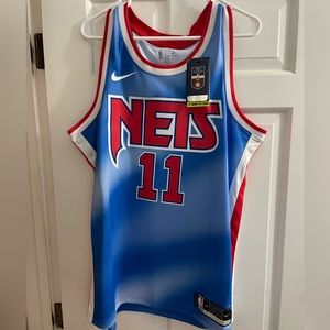 NWT NETS IRVING JERSEY LARGE SIZE 48